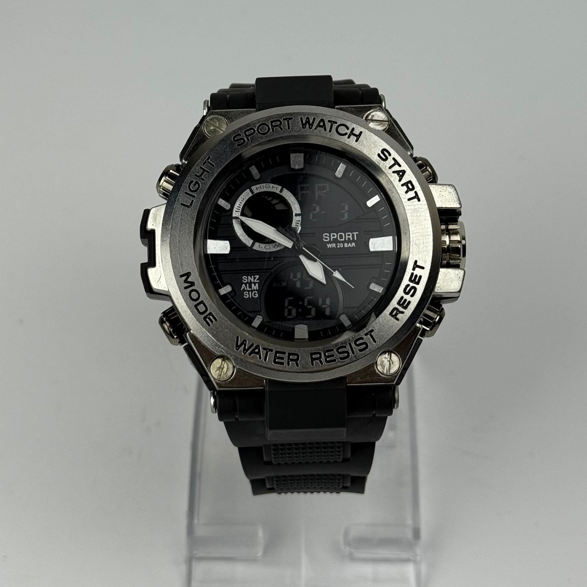 Heavy-Duty Digital-Analog Watch – Perfect for Active Lifestyles with Full Waterproof Protection