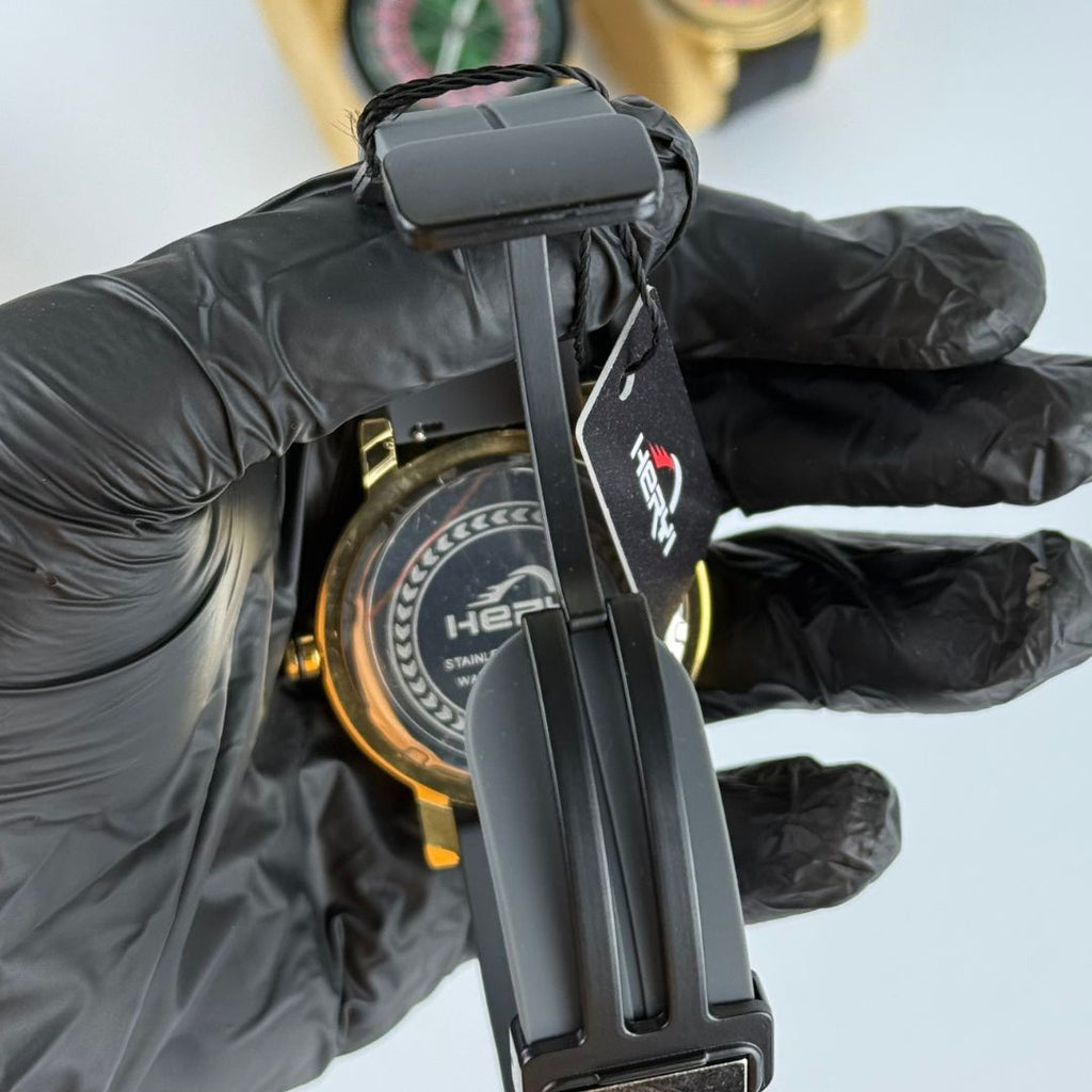Roulette Wheel-Inspired Watch – Stylish Gift for Gamers & Trendsetters