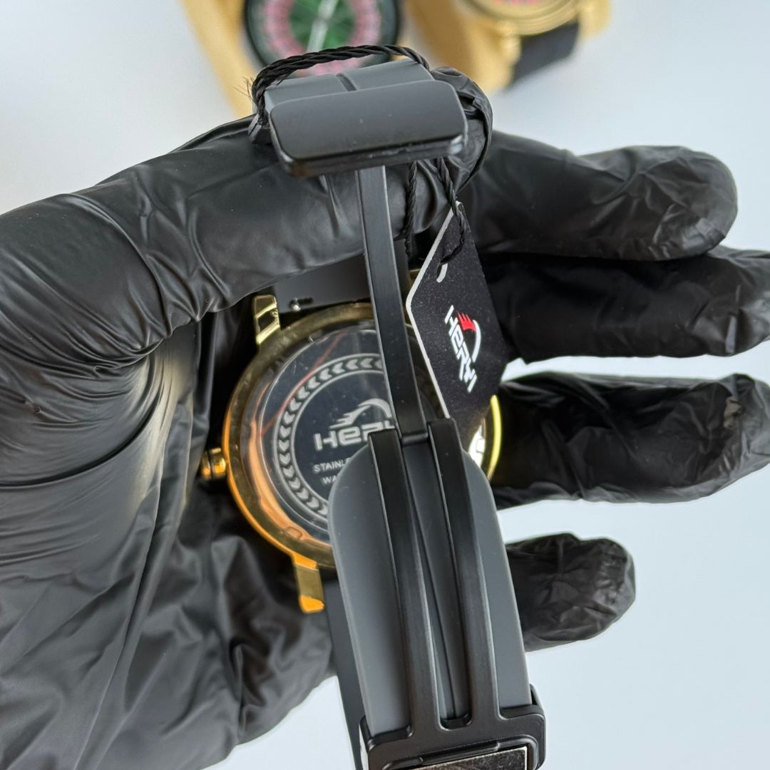 Roulette Wheel-Inspired Watch – Stylish Gift for Gamers & Trendsetters