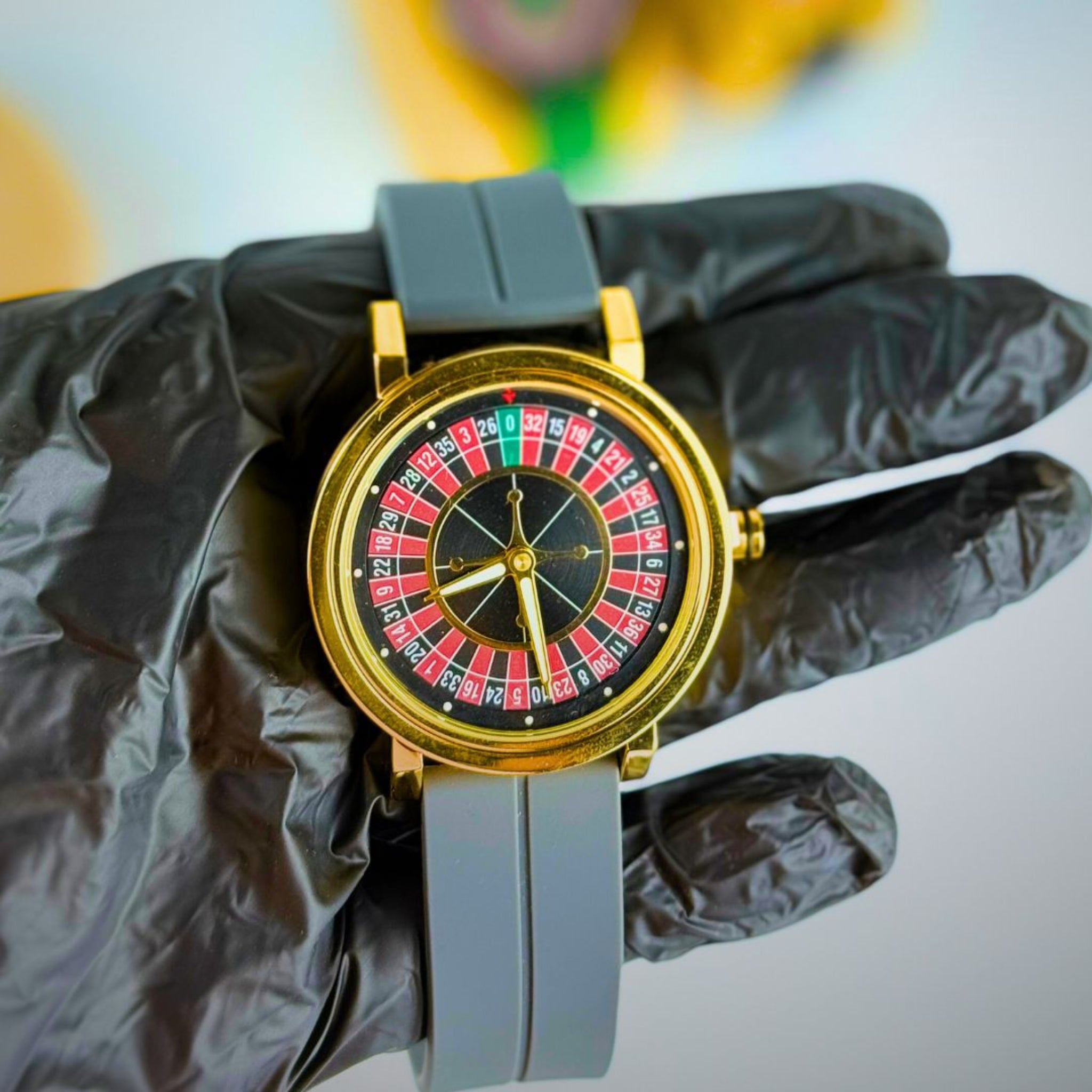 Roulette Wheel-Inspired Watch – Stylish Gift for Gamers & Trendsetters